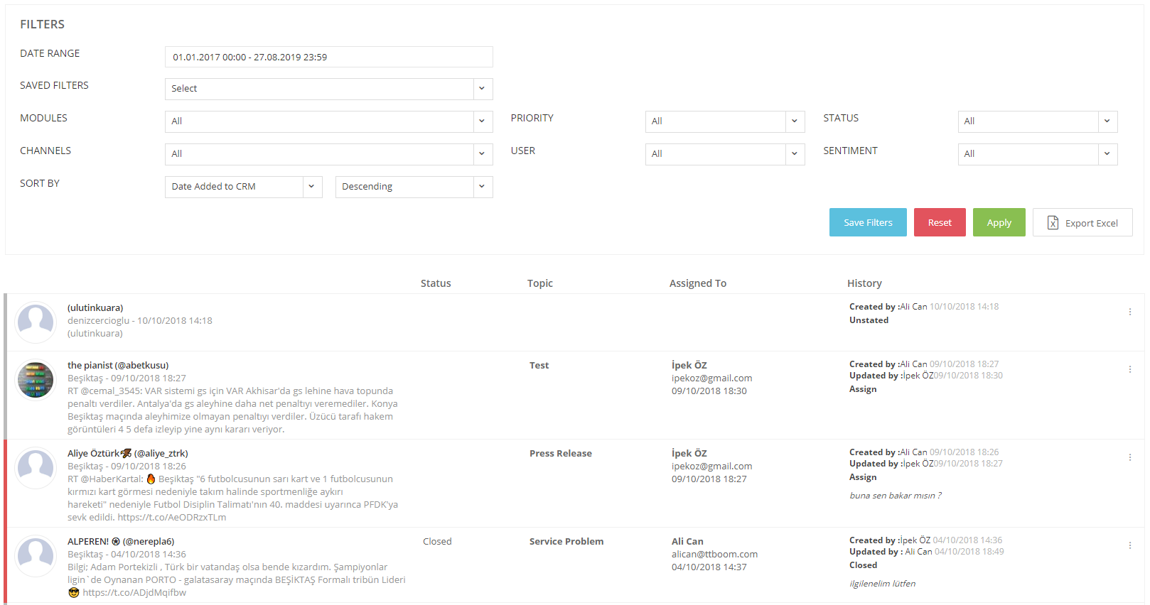 Social-CRM-Tasks